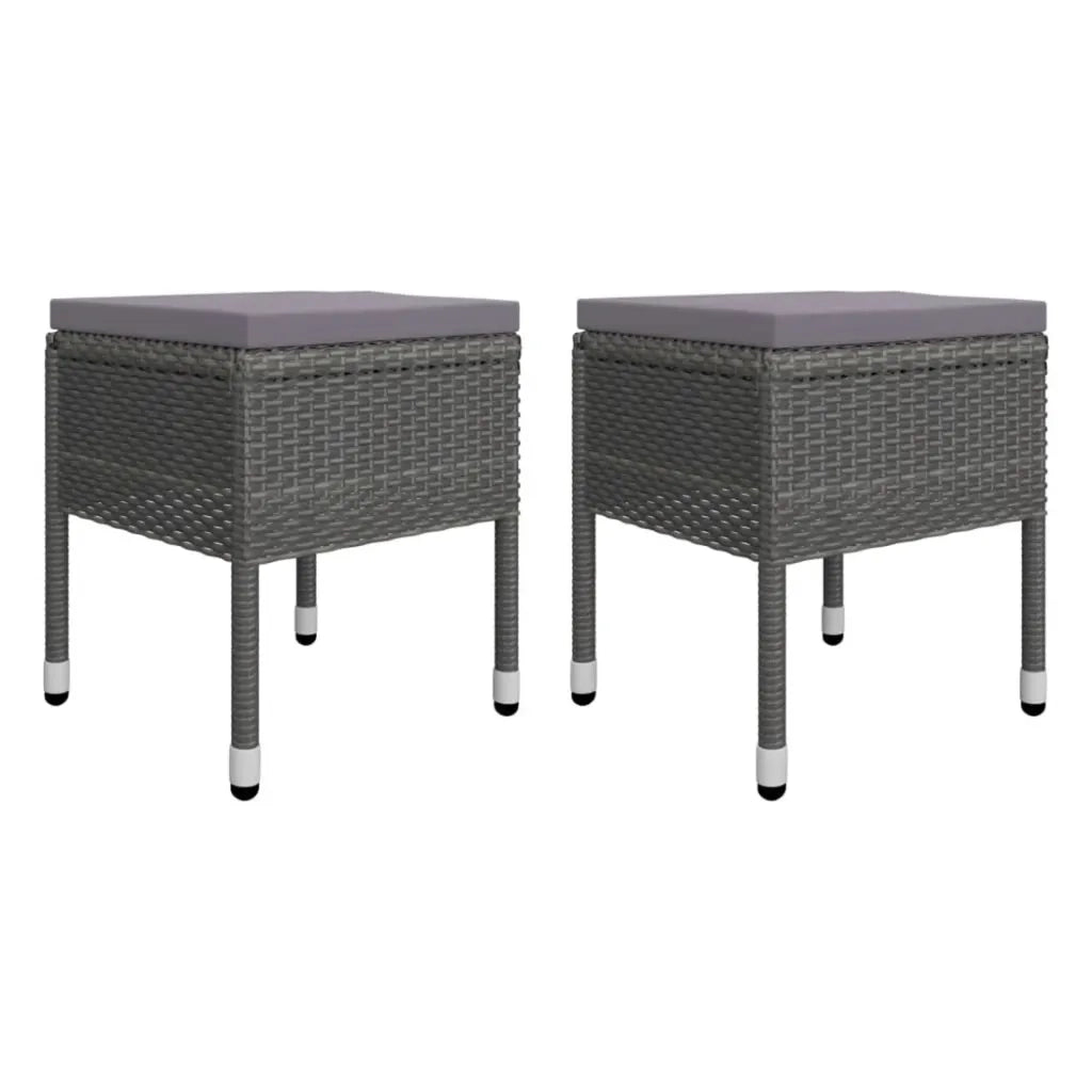 Set Mobili da Pranzo per Giardino 5 pz Grigio 3068748