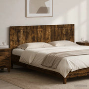 Testiera da Muro UTRECHT Rovere Fumo Legno ingegnerizzato 897810
