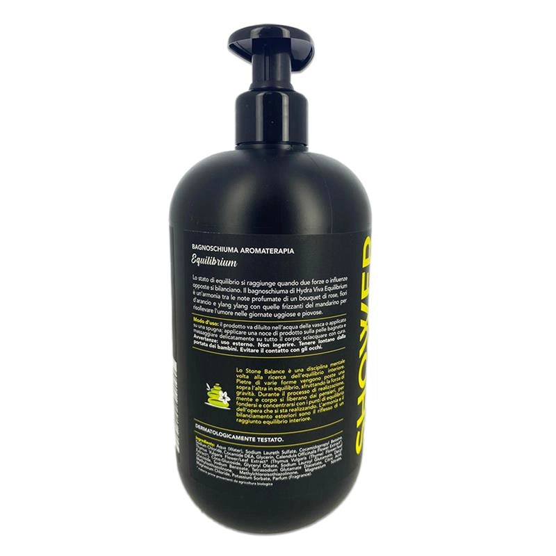 HYDRA VIVA BAGNOSCHIUMA EQUILIBRIUM 750 ML ESTRATTO BIOLOGICO TIMO E CALENDULA CON DOSATORE