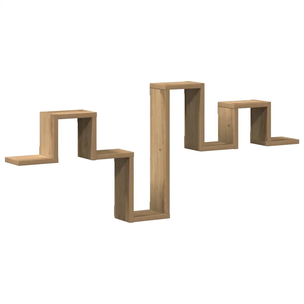 Scaffale da parete Rovere artigianale 104,5 x 43 x 10 cm 869115