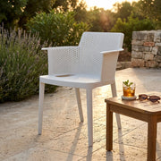Poltrona da esterno ed interno in Polipropilene cm 60x58x76 5 - KAMALA