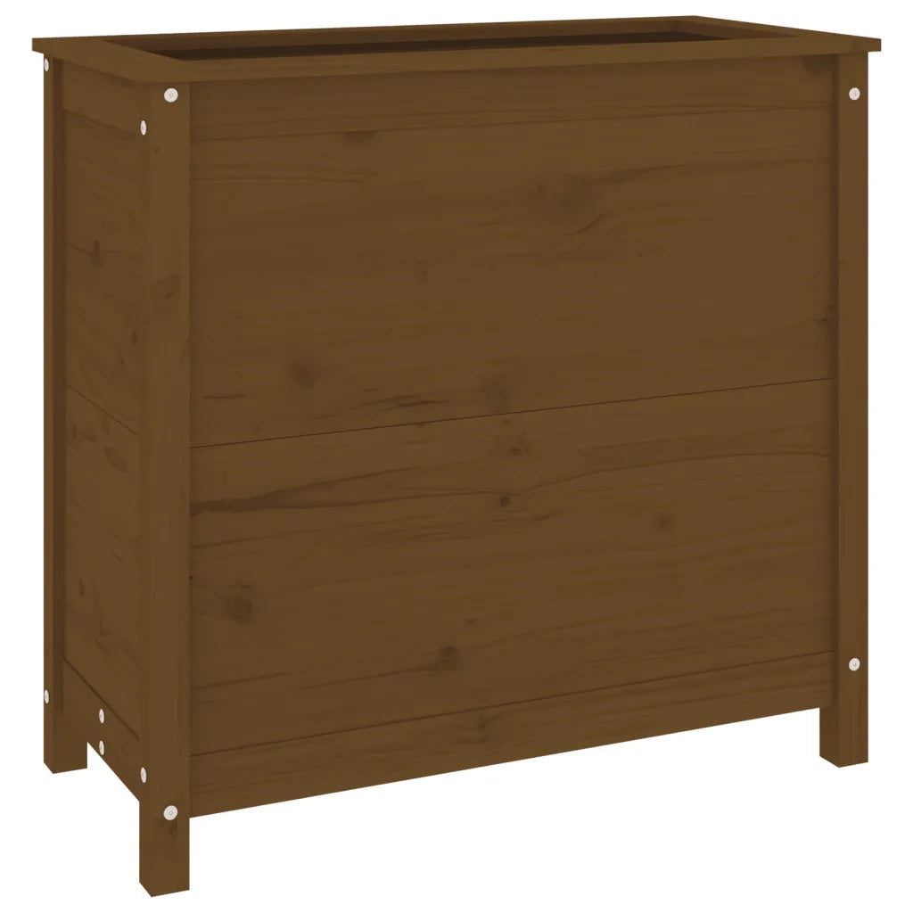Fioriera da Giardino Ambra 82,5x40x78 cm Legno Massello di Pino 825285