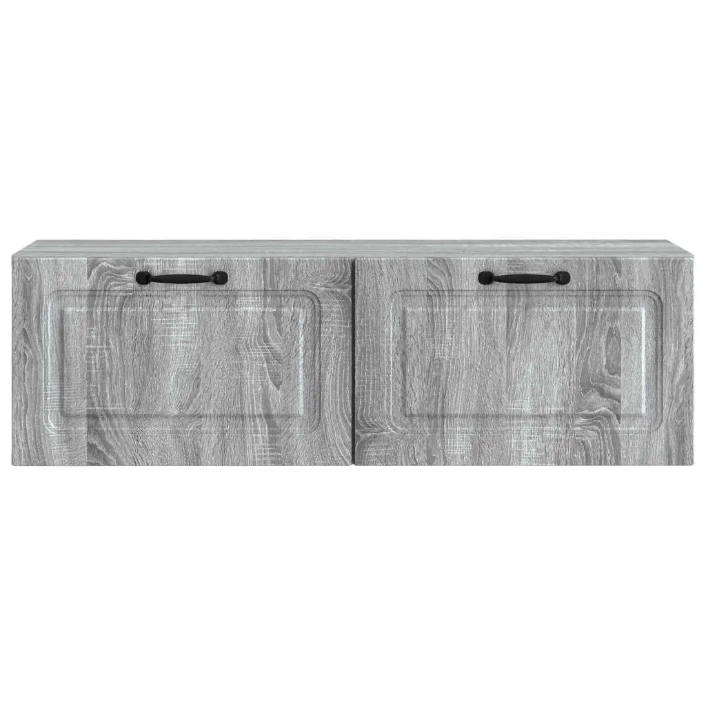 Mobile Porta TV da Muro Grigio Sonoma 98 x 31 x 30 cm 899411