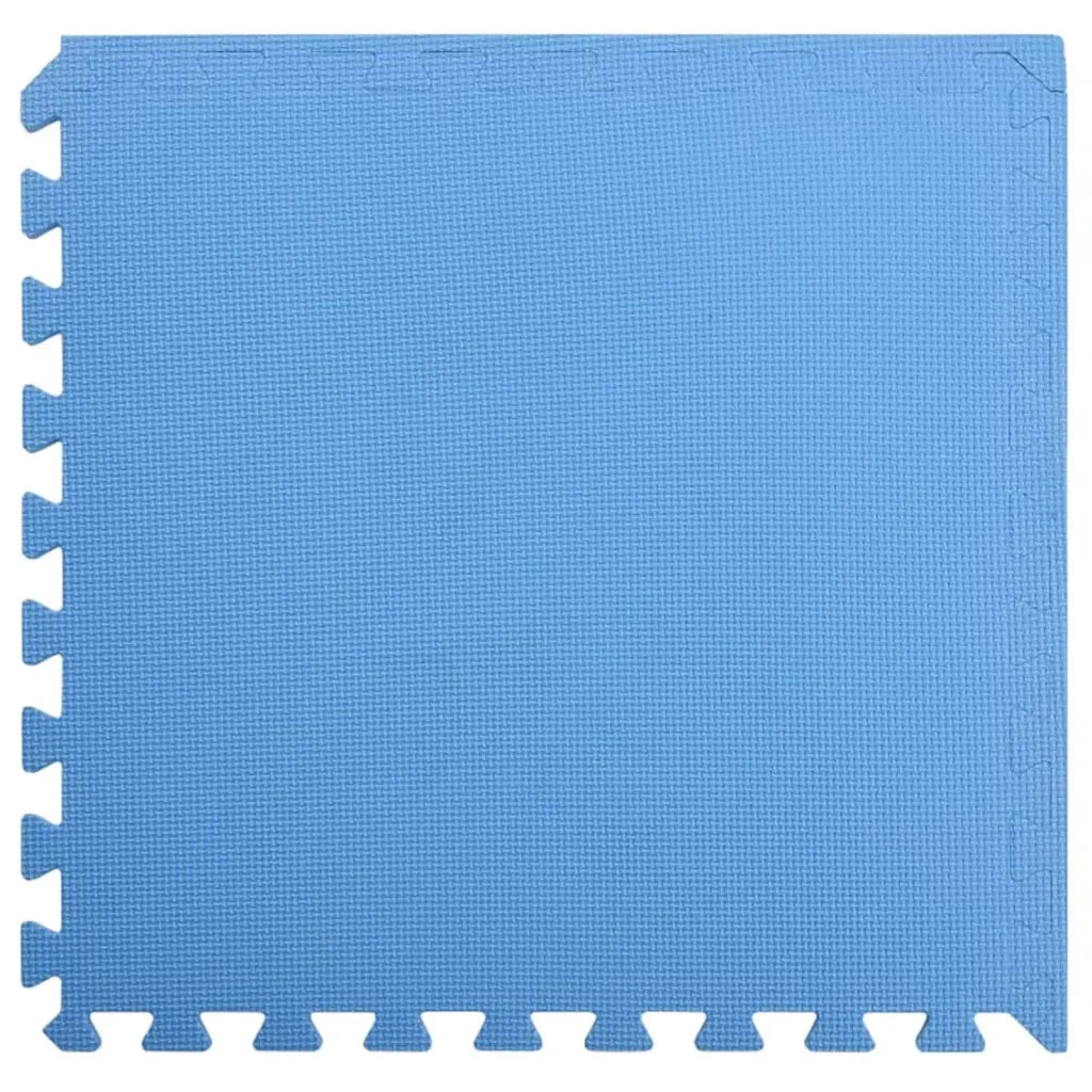 Tappetino a Incastro 12 pz 4,32 ãŽ¡ Schiuma EVA Blu cod mxl 78648