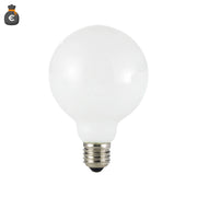 Alcapower Lampadina LED Globo G95 8W E27 Vetro Bianco 3000K 1000lm - Illuminazione Efficiente per Ambienti Raffinati e Comfort Visivo Ottimale
