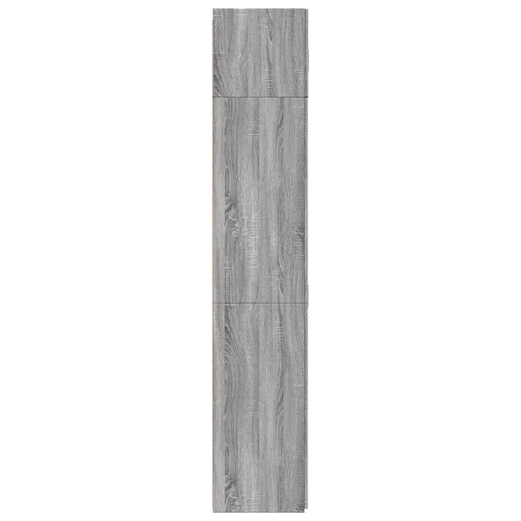 Armadietto Grigio Sonoma 80x42,5x225 cm in Truciolato CFW5093738