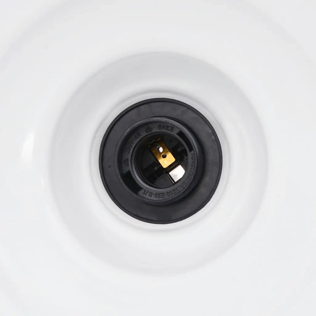 Lampada Sospensione Regolabile E27 Rosso Lucido ?31 cm Metallo CFW6064607