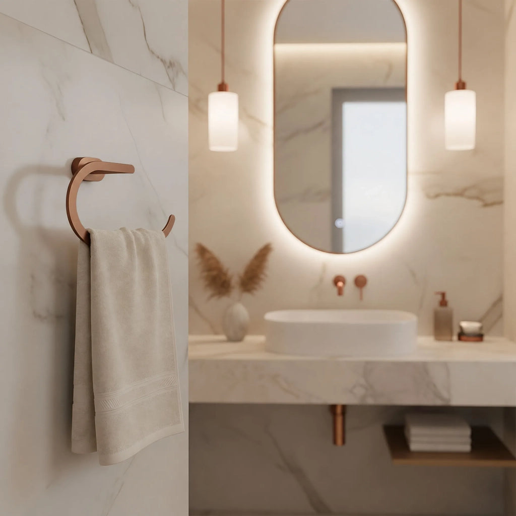 Portasciugamano Da Bagno 110 Til Brush Copper