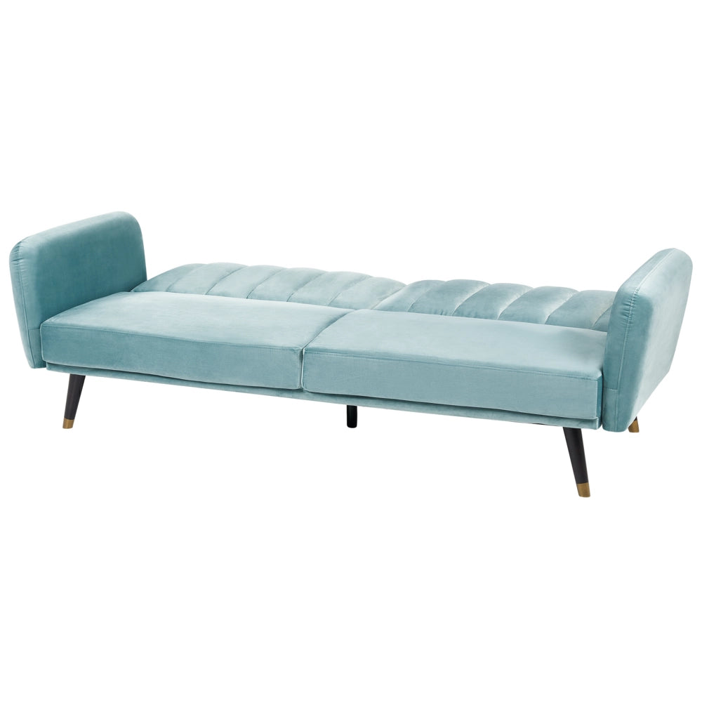 Divano Letto Verde Letto Trasformabile In Velluto Tappezzeria Elegante Glam Moderno Soggiorno Camera Da Letto