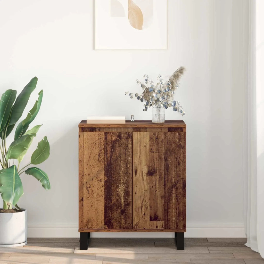 Credenza | Madia | Buffet da pranzo | Armadio da pranzo Legno vecchio 60 x 35 x 70 cm Legno multistrato