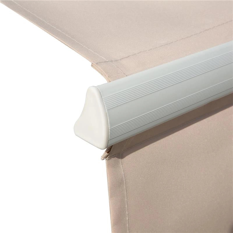 TENDA DA SOLE A MANOVELLA CON COPERTURA IMPERMEABILE 300 X 250 CM COLORE BEIGE