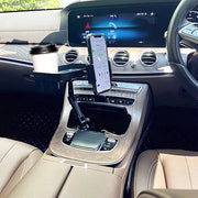 Sostegno per bicchieri per l'auto, sospensione, supporto per bicchieri, auto, tavola, tavolino, auto, contenitore per bottiglie con tavolino e supporto per smartphone, supporto per bicchieri, supporto per lattine