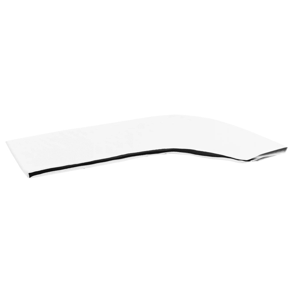 Bimini di Prua Tendalino a 4 Archi Bianco 243x(230-244)x137 cm 93140