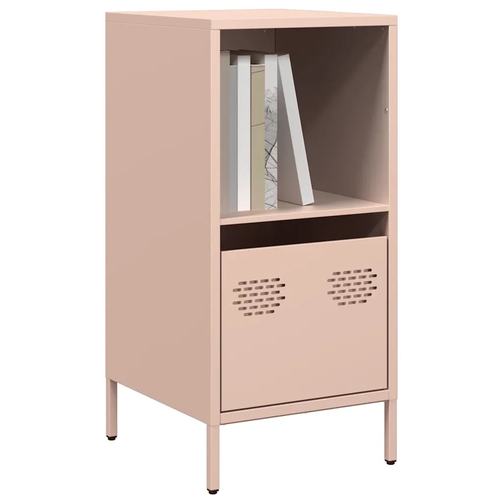 Credenza Rosa 35x39x73,5 cm in Acciaio Laminato a Freddo 851353