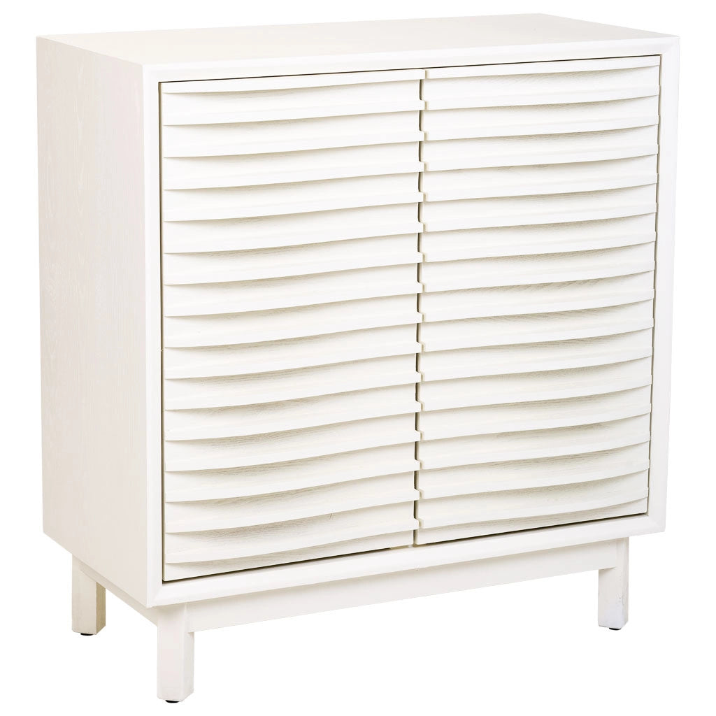 Credenza in legno con 2 porte 85x40x90,5