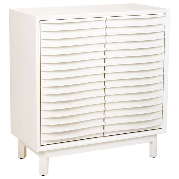 Credenza in legno con 2 porte 85x40x90,5