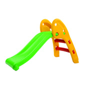 Scivolo per bambini da casa da giardino da casa interno grande 3 anni grandi da casa 2 anni altezza 63 cm (Giallo e Verd