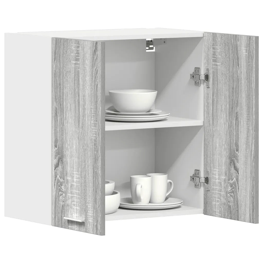 Mobile Pensile Grigio Sonoma 60x31x60 cm Legno Ingegnerizzato cod mxl 74924