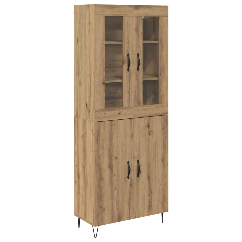 Credenza Rovere artigianale 69,5 x 34 x 180 cm