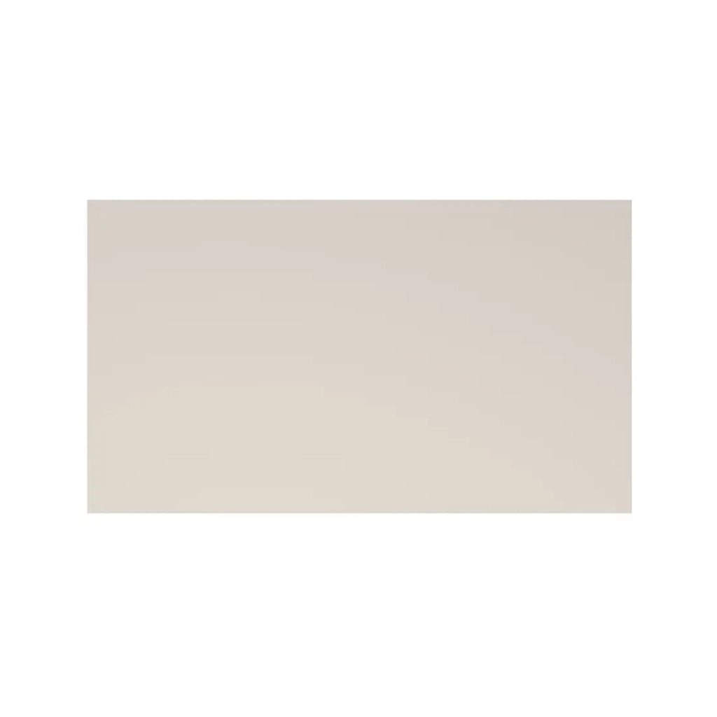 Piano lavabo NOXERA – 80 cm – Beige opaco – Da appoggio – Design elegante e compatto