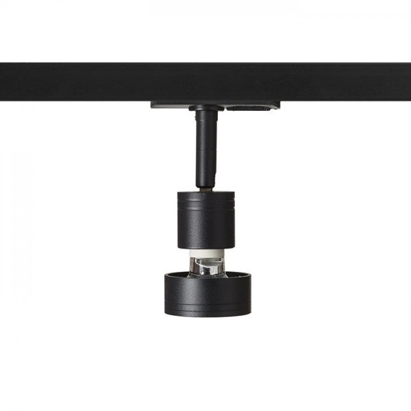Riflettore Proiettore PURINA per binario monofase Nero 230V GU10 50W