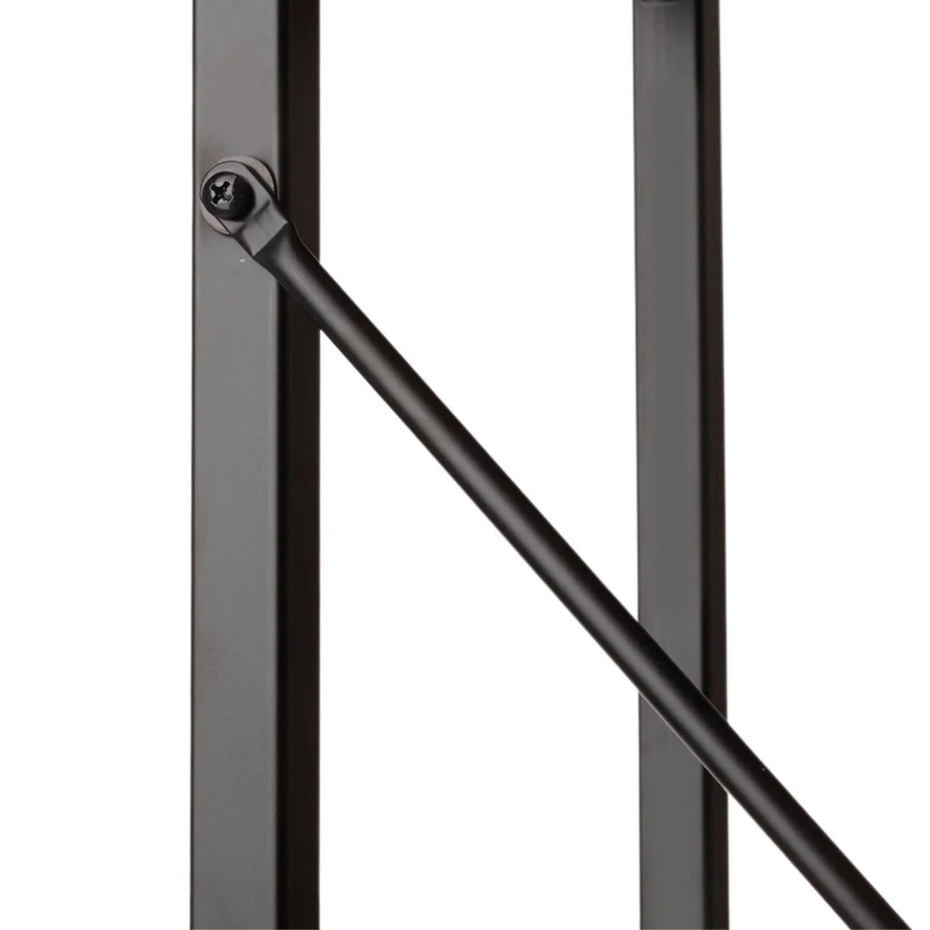 Libreria grande in stile industriale/vintage con 5 ripiani 179,5 cm marrone 08_0000254