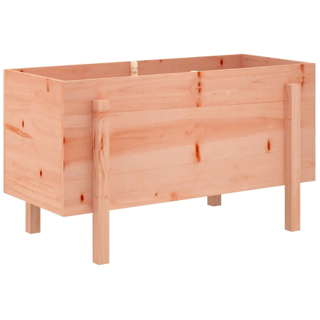 Fioriera | Cassetta per fiori | Vaso Rialzata Giardino 101x50x57 cm Legno Massello Douglas