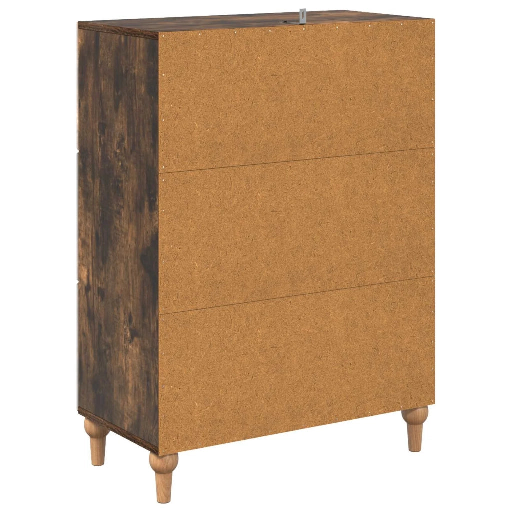 Mobile con Cassetti Rovere Fumo 66 x 34,5 x 90 cm