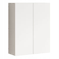 Mobile da bagno sospeso a 2 ante, 60 cm, moderno e salvaspazio.