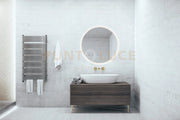 AURA SPECCHIO DA PARETE DA BAGNO ROTONDO RETRO-ILLUMINATO D.60CM LED 15 W 1.700 lm 3.000 K 4.000 K