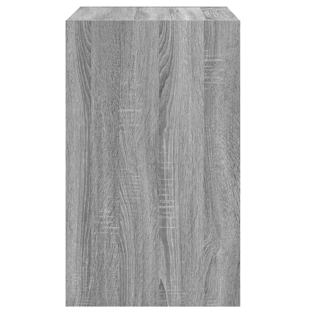 Scarpiera-Scaffale per scarpe Grigio Sonoma 60x42x69 cm in Legno Multistrato