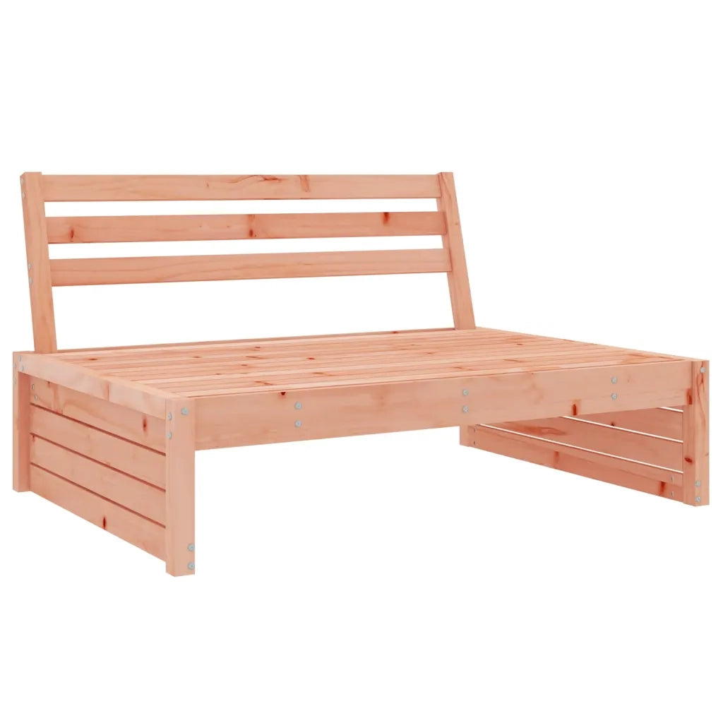 Divano Centrale Giardino-Sofa Modulare-Divanetto da esterno 120x80cm Legno Massello Douglas