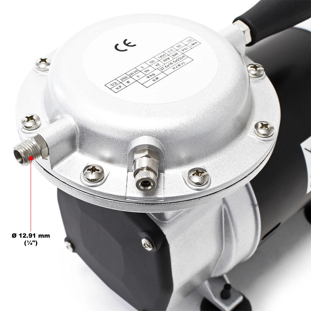 Pompa per vuoto a membrana AS29 per climatizzatore 128-135 l/min oil free