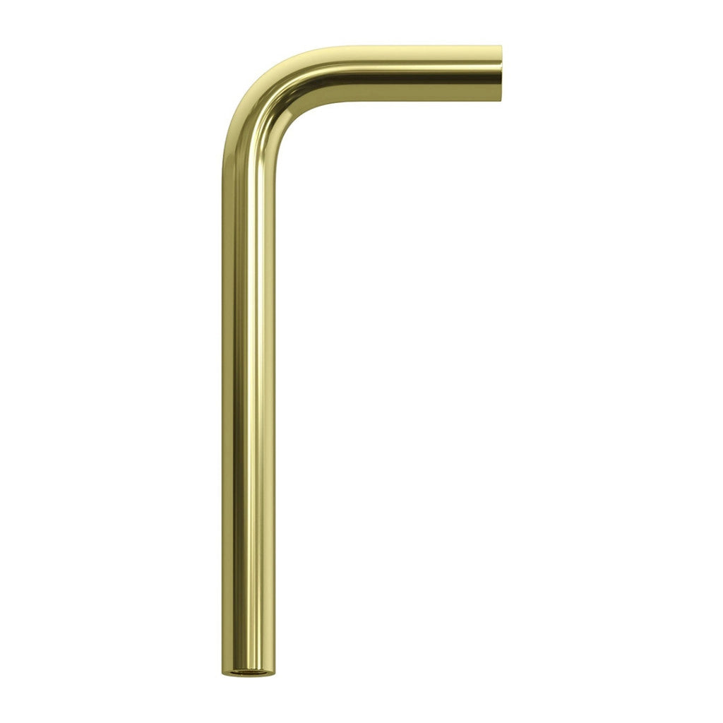 CANOTTO CON CURVA 90  °- D. 30-200X300 Dorato- DEBOR- pezzi 1