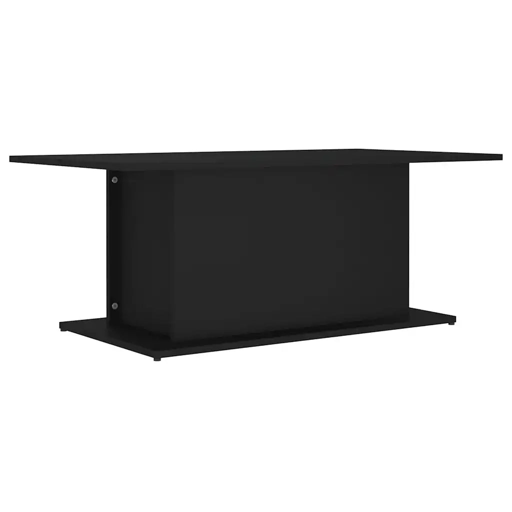 Tavolino da salotto | Tavolino da caff¨¨ | Tavolino da Soggiorno Nero 102x55,5x40 cm in Truciolato