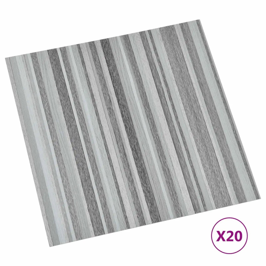 Plance per Pavimentazione Autoadesiva 30,5 x 30,5 cm 20 pcs PVC