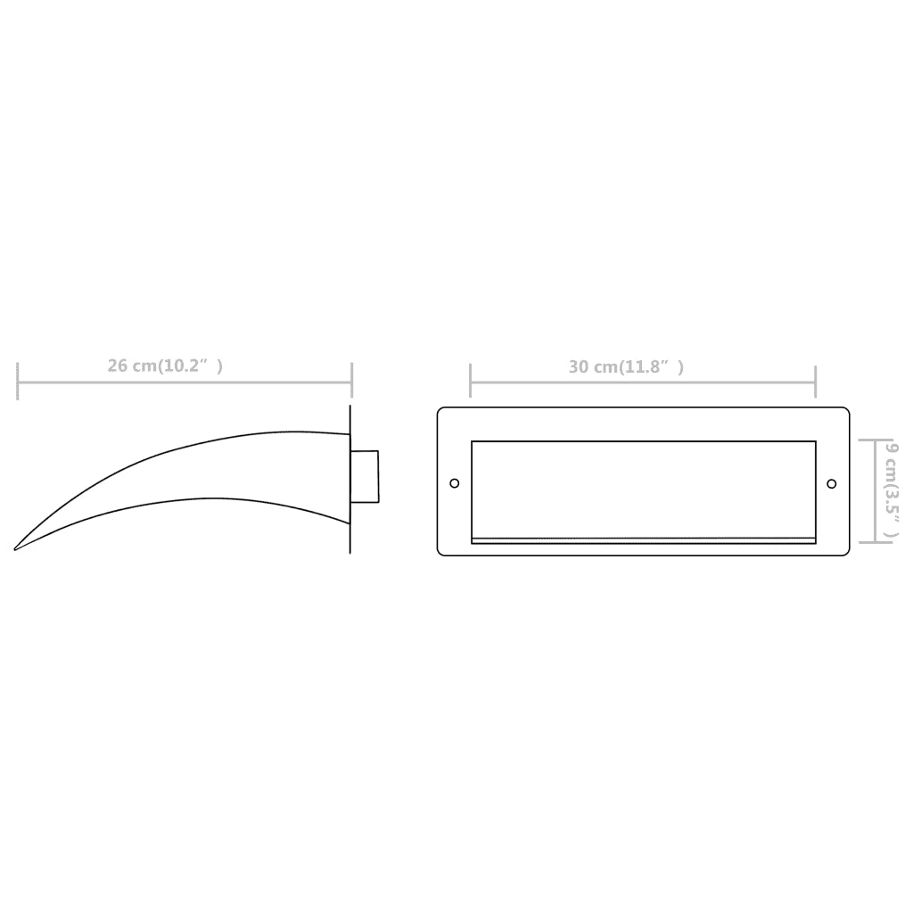 Fontana per Piscina in Acciaio Inossidabile 30x9x26 cm Argento 43691