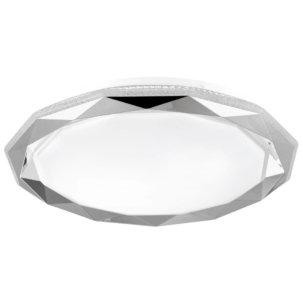 Plafoniera LED Polux Glossy 51cm 72W 8000lm CCT+telecomando