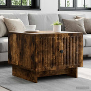 Tavolino da salotto con cassetto Rovere Fumo 49 x 50 x 40 cm 894050