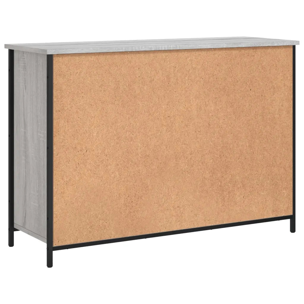 Credenza Grigio Sonoma 100x35x70 cm in Legno Multistrato 835522