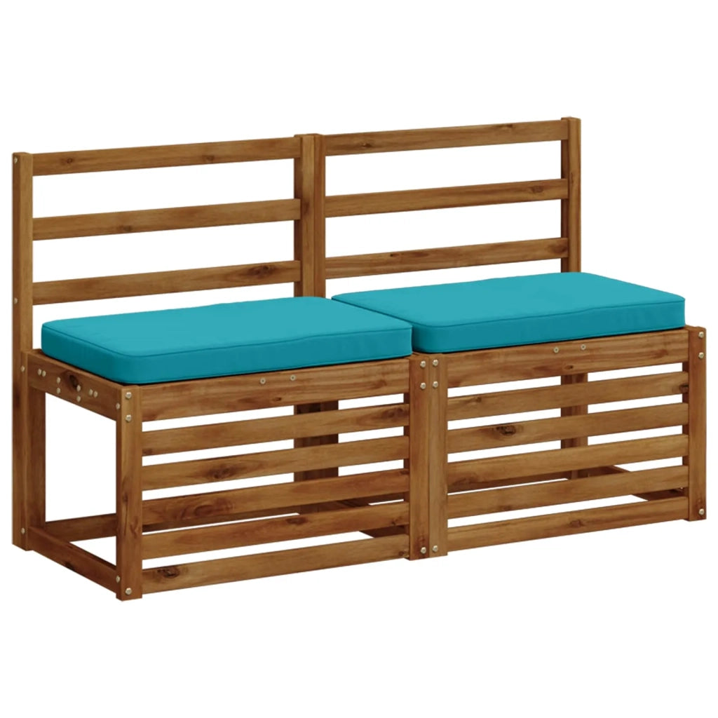 Cuscini per Panchina a 2 Pezzi VUGHT 2 pcs 100% Poliestere 951049