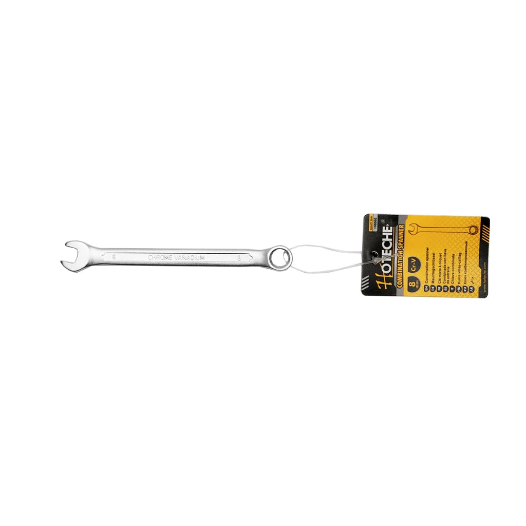 Chiave combinata fissa e a cricchetto da 8 mm Hoteche