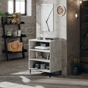 Credenza-Buffet-Armadio da cucina Grigio Cemento 57x35x70 cm in Legno Multistrato 735024