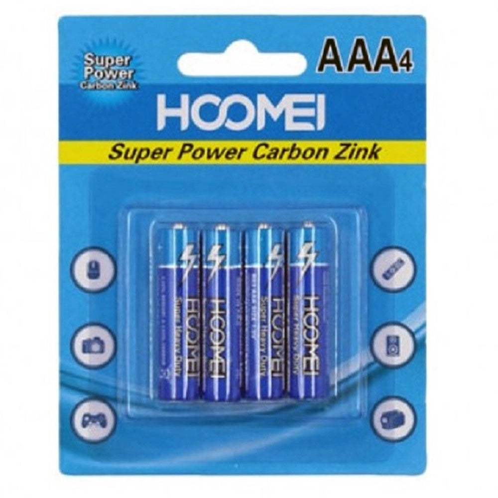 Trade Shop - Confezione Da 8 Batterie Pile Ministilo Super Power Zinco Aaa Mini Stilo 1,5v -