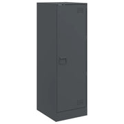 Credenza | Madia | Buffet da pranzo | Armadio da pranzo Antracite 34,5x39x107 cm in Acciaio