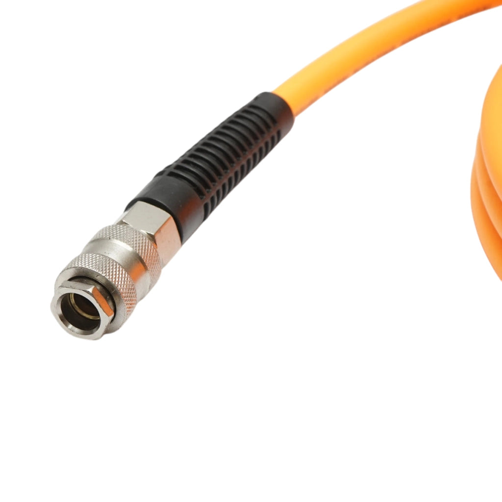 Tubo flessibile professionale per aria compressa in PVC da 10 m e attacco rapido universale Breckner Germany
