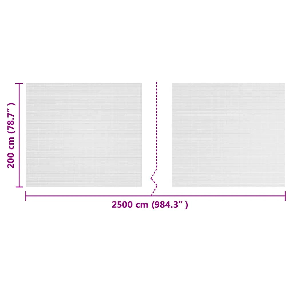 Rete Insetticida Bianco 2 x 25 m Polietilene CFW7432327