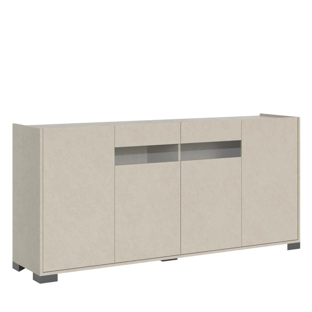 Madia 4 ante 174x40x81 cm cashmere - RIFLESSO