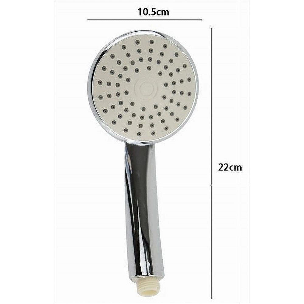 Trade Shop - Doccetta Bagno Doccino 10.5x22 Cm Soffione Doccia Cornetta Rotondo Moderno 59164 -