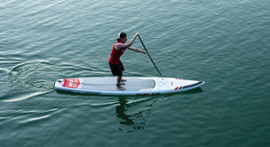 SUP Tavola Stand Up Paddle Gonfiabile 426x71x15 cm con Pagaia Zaino e Accessori Jbay.Zone Rush CJ4